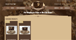 Desktop Screenshot of dhtoffee.com